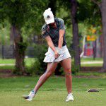 Faith Summers tees off at 2015 District Tournament