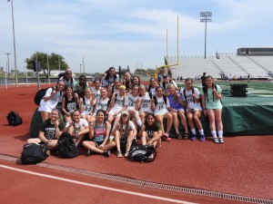 Girls varsity soccer clinch district title 