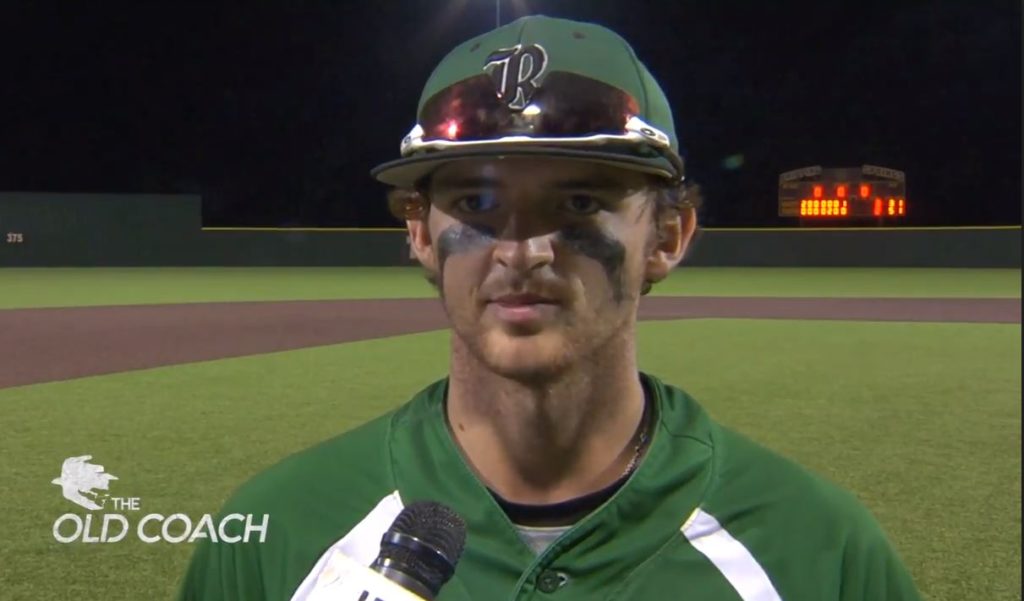 Another Reagan Baseball Video Clip with Interviews Rattler Sports