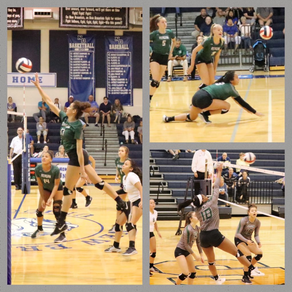 Volleyball Reagan vs. Gregory Portland Rattler Sports