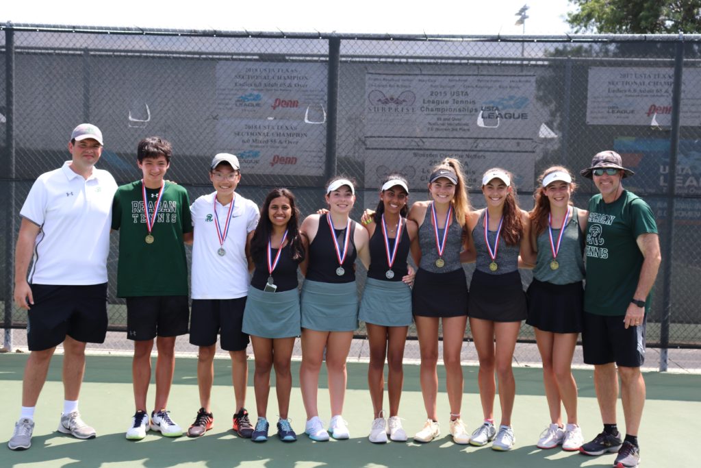 Reagan Tennis Has 8 Players Advancing to Regionals – Rattler Sports