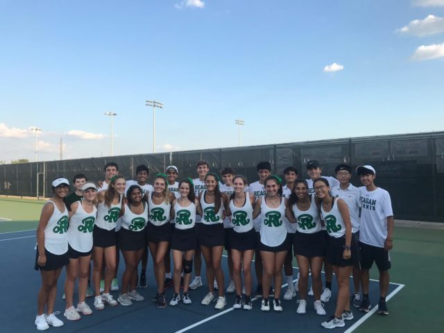 Reagan Tennis Downs Churchill 10-1 – Rattler Sports