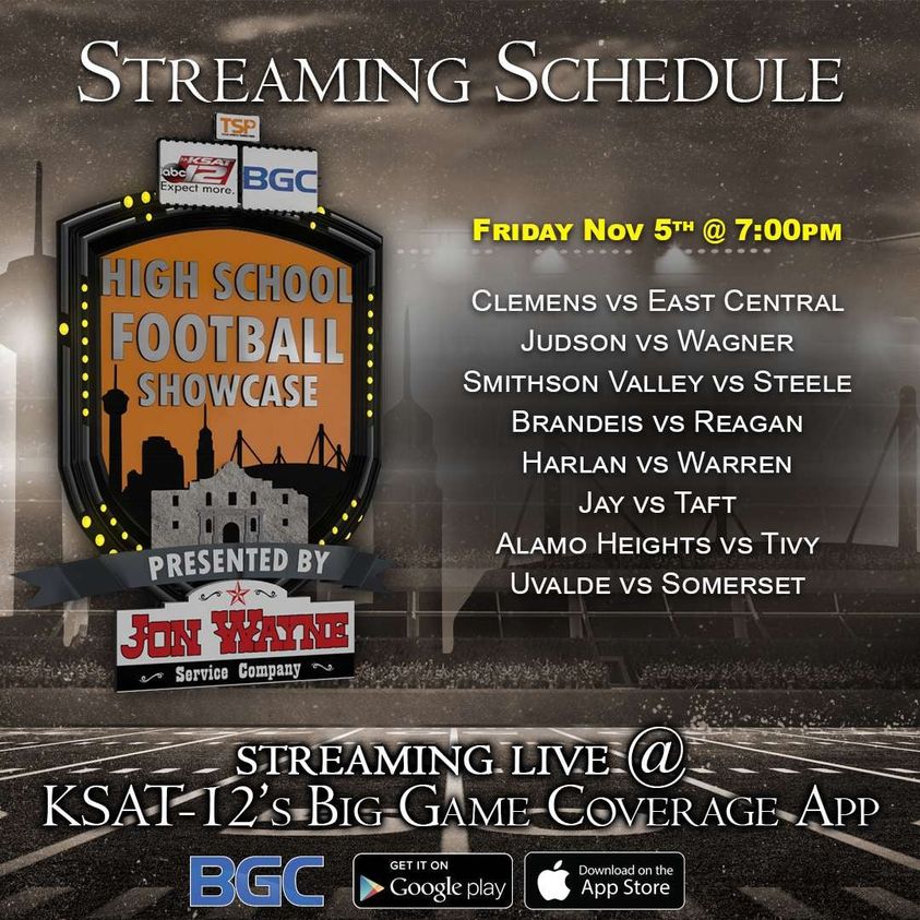 Big Game Coverage Streams, KSAT 12, BGC