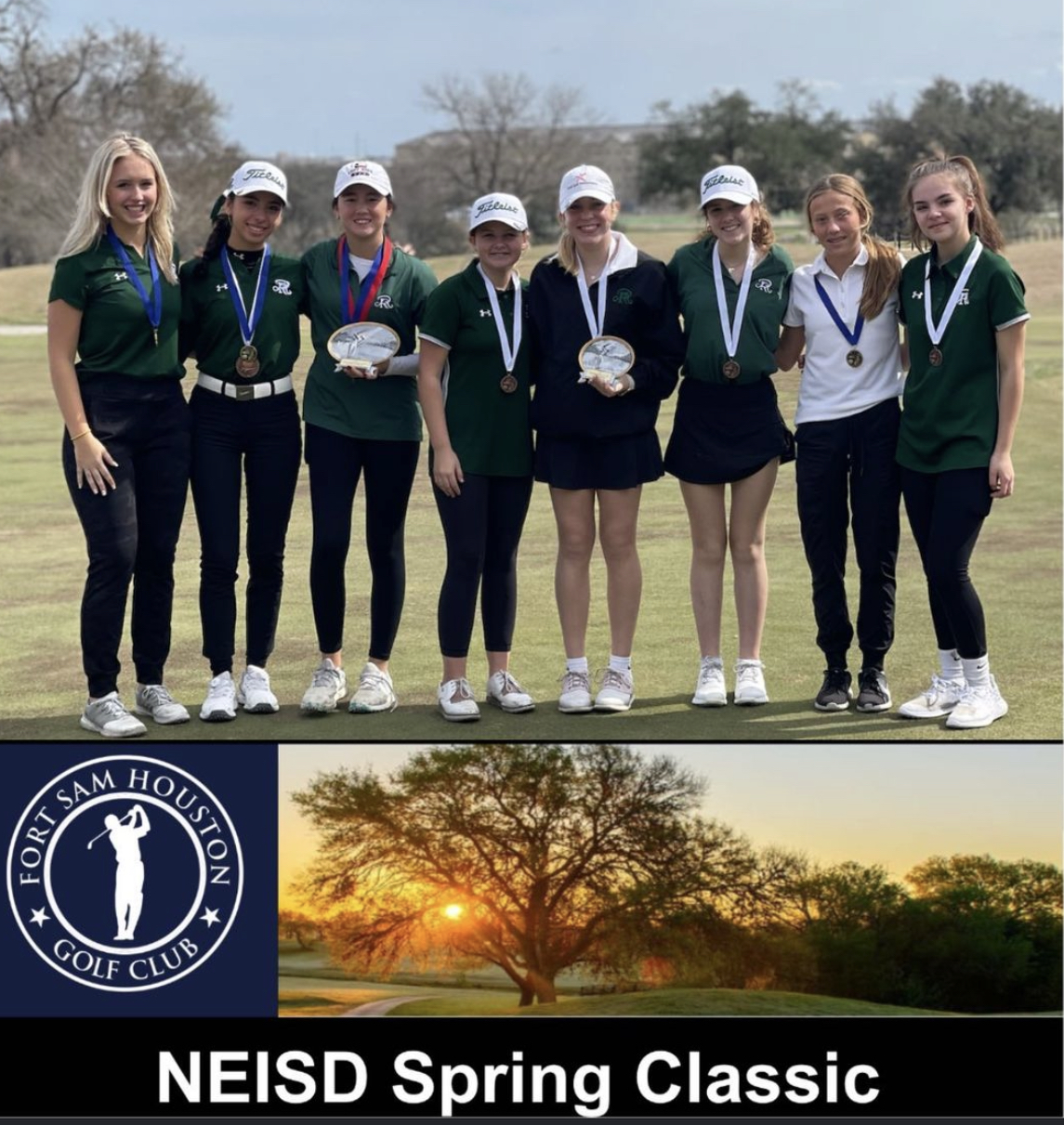 JV Girls Golf Shines at NEISD Spring Classic Rattler Sports