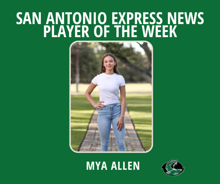 Reagan Volleyball’s Mya Allen Rattler Sports