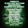 Lady Rattlers Receive Academic All District Honors