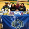 Reagan’s Katlin Foster signed her official letter of intent to run for the University of Central Oklahoma