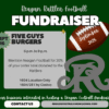 Five Guys Burgers Spirit Night Tuesday 9/15 for Reagan Football
